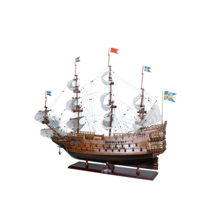 Ekskluzywny Model Żaglowca Vasa - 100 cm arcydzieło marynistyczne, szwedzki galeon Wasa gotowy do ekspozycji